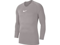 Herrar - Nike Dry Park First Layer Jsy Ls Grå Tröja Av2609 057 (Xl)