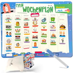 Filapen- Planificateur hebdomadaire magnétique pour Enfants, WP-01