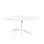 Knoll - 1966 Petal Coffee Table White - Soffbord utomhus - Richard Schultz - Vit - Metall