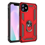 Apple iPhone 12 Mini Military Armour Case Red