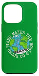 Coque pour iPhone 13 Pro Le piano fait tourner le monde, musicien pianiste