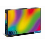 Puzzle 2000 pieces - Clementoni - Collection Colorboom - Gradient