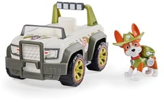 Paw Patrol, Tracker’s Jungle Cruiser, Toy Truck with Collectible Action Figure, Sustainably Minded Kids’ Toys for Boys & Girls Aged 3 and Up