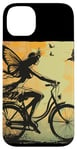 iPhone 14 Plus Fairy and butterflies on bike for boys and girls Case