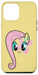 Coque pour iPhone 12 Pro Max My Little Pony: Friendship Is Magic Fluttershy Cute Big Face