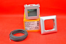 Heat Mat NG Touch 16A Electric UFH Thermostat/Timer NGT-2.0-SILV