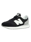 New Balance237 Suede Trainers - Black/White