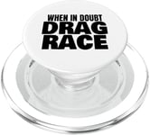 Drag Racing 1320 Racing Drag Racer Drag Racer PopSockets PopGrip pour MagSafe