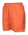 Arena Fundamentals Logo R Junior Boys Beach and Pool Boxer Shorts, Maillot de Bain en Tissu Doux Recyclé à Séchage Rapide, Boxer de Plage avec Slip Intérieur en Maille