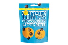 Tony's Chocolonely - Littl’Bits Dark Chocolate Cookie Orange Chocolate Balls - Mini Chocolates in Sharing Pouch - 100g