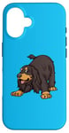 Coque pour iPhone 16 Playful Sable English Cocker Spaniel