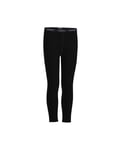 Icebreaker Jr Oasis Leggings Black - 3st. kvar  - Alpingaraget