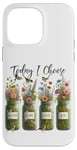 Coque pour iPhone 14 Pro Max Mason Jars Floral Choisissez Faith Hope Love Joy Flower