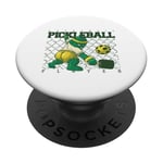 Authentic Pickleball Player Humor Design Gift Friend PopSockets Adhesive PopGrip