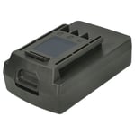 EXTENSILO Batterie compatible avec Wolf Garten PSA 700 (élagueuse sur perche) outil électrique (2500 mAh, Li-ion, 18 V)