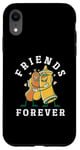 Coque pour iPhone XR Hot-dogs Mustard Love de Friends Forever