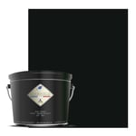 Peinture lessivable acrylique mat  murs et plafonds - 2,5 ltr Gris & Noir - Maléficio