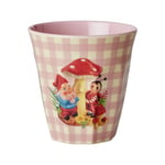 Love Therapy Gnome melamin mugg - pink