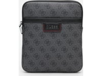 Guess, Vezzola, Textile Crossbody Bag, Black, Hmvezlp1123, 19 X 24 X 2Cm, For Women For Women