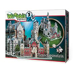 Wrebbit3D | Neuschwanstein Castle (890pc) | 3D Puzzle | Ages 14+