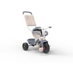 SMOBY - Tricycle evolutif pour bebe Be Fun Confort - Structure metal - Bleu