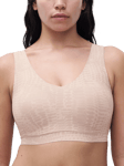 Chantelle Soft Stretch V-Neck Padded Crop Bra