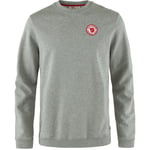 Fjällräven 1960 Logo Badge Sweater Men sweatshirt Grey/Melange-020-999 M - Fri frakt
