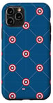 Coque pour iPhone 11 Pro Marvel Captain America: Brave New World Shield Diamond Grid