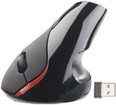 Souris optique USB verticale et ergonomique 1600 dpi 5 boutons - Sans fil - Gen