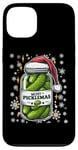 iPhone 13 Funny Christmas Pickle Jokes Merry Picklemas Case