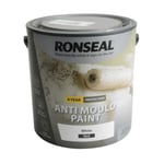 6 Year Anti Mould Paint White Silk 2.5 litre