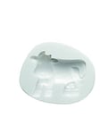 Silikomart 71.129.00.0096 Moule pour Pâte à Sucre SLK029 Vache Silicone Blanc