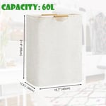 NEW Large Laundry Washing Bag Basket Storage Bin For Bedroom Bathroom 60L