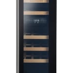 Rangemaster RWC3018BL 30cm Dual Zone Wine Cooler Black