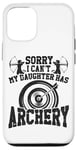 iPhone 12/12 Pro Archery Bow Archer Mom Mother Vintage Sorry I Can't My Case