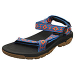 Teva Hurricane Xlt2 Revive Womens Blue Multicolour Walking Sandals - 4 UK