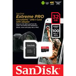 SanDisk MicroSDHC 32GB 100MB/s UHS-I