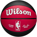 ballons de basket Unisexe, Wilson NBA Team City Edition Chicago Bulls Out Ball,