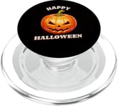 Patch effrayant citrouille maléfique citrouille effrayante Halloween 22 PopSockets PopGrip pour MagSafe