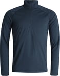 Lundhags Men's Gimmer Merino Light 1/2 Zip Light Navy, S