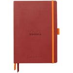 Rhodia Goalbook soft nacarat A5 dot ivory