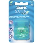 12 x Oral-B Satin Floss Dental Tape Mint, Comfort Grip, Satin-Like Texture - 25m