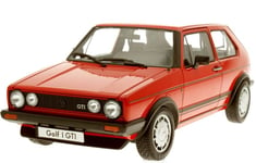 WELLY - Voiture de couleur rouge – VOLKSWAGEN Golf I GTI - 1/18 - WEL18039R