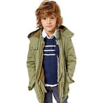 Veste enfant Guess  Parka junior  Kaki - L83L05W9CW0