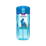 Sistema - 520ml Tritan Quick Flip Bottle - Blue