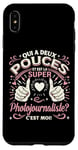 Coque pour iPhone XS Max Une Super Photojournaliste Cdeau Photojournaliste Femme