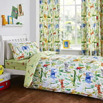 Bedlam - Jungle - Childrens Duvet Cover Set | Single Bed Size | Multicolour Bedding