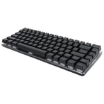 Ajazz clavier m&eacute;canique 82 touches Gamer PC ordinateur portable USB &eacute;quipement de jeu AK33Blue commutateur clavier noir lumi&egrave;re blanche