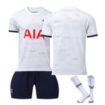 2023-24 Nya Tottenham Hotspur fotbollströja nr 10 Kane nr 7 Son Heung-min tröja nr 9 Richarlison nr 17 Romero No size socks XS