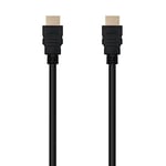 Câble HDMI v1.4 haute vitesse avec Ethernet mâle à mâle de 1,5 m, prend en charge la résolution 4K et le retour audio, idéal pour connecter des appareils haute définition.